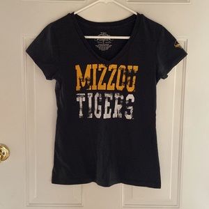 Mizzou Tigers womens L tee